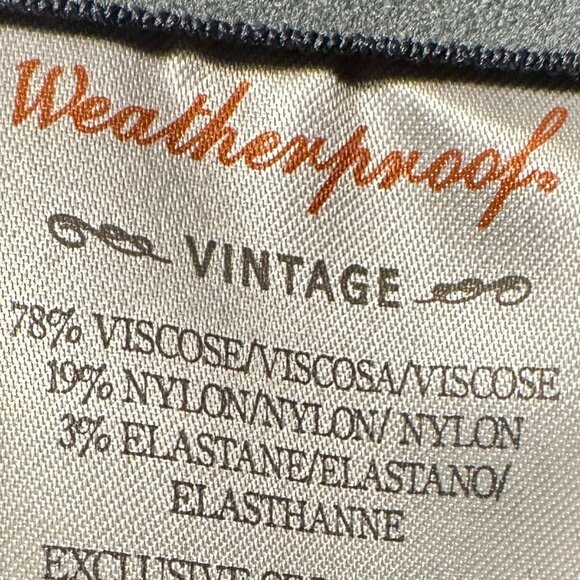 Weatherproof Vintage Men's Hybrid Tech Pant 30X29 Blue Stretch Water Resistant - Picture 3 of 12